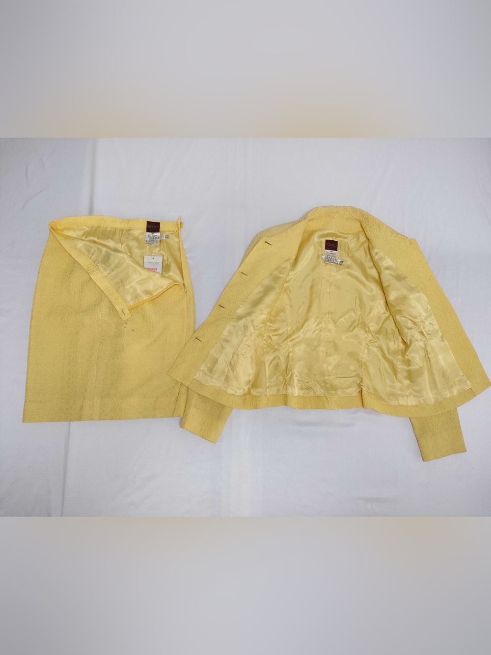 Kenzo Yellow Jacket and Skirt Set - Picture 6 of 9